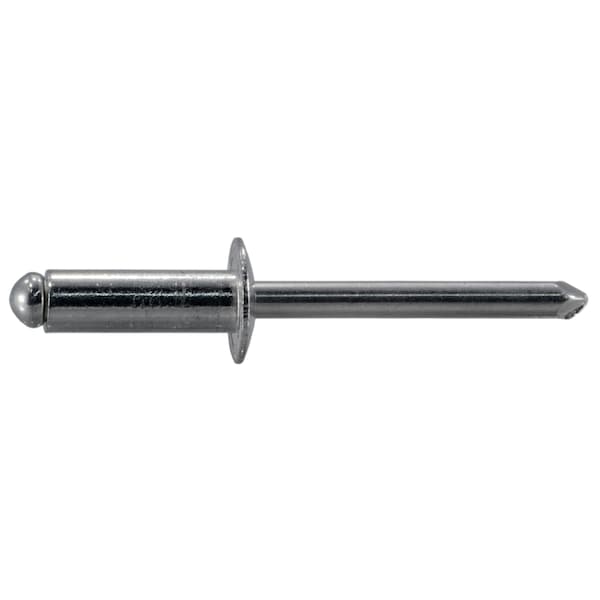 Midwest Fastener Blind Rivet, Dome Head, 1/4 in Dia., 3/8 in L, Aluminum Body, 50 PK 53944 - main